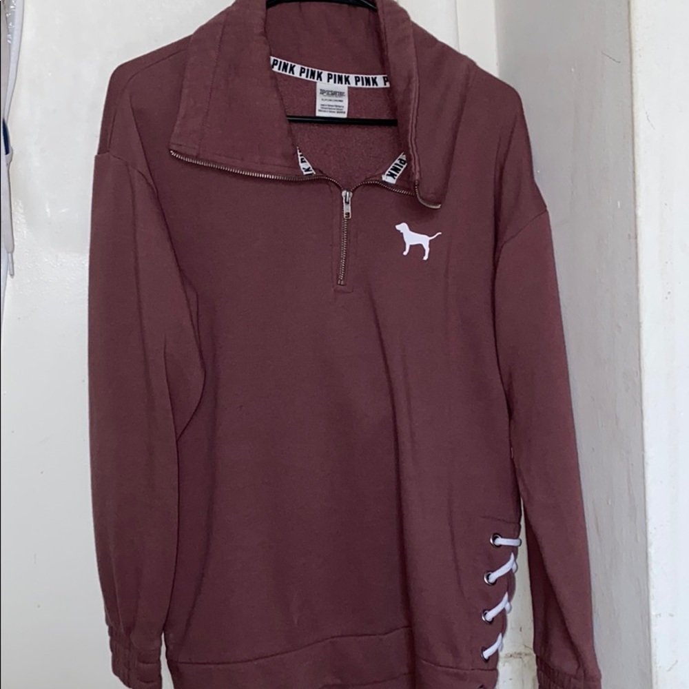 PINK quarter zip